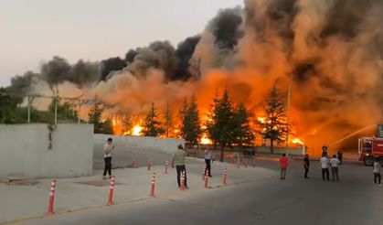 Niğde OSB’deki Yangına Nevşehir’den Destek