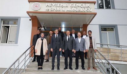 MHP Nevşehir İl Başkanı Doğu'dan İl Müdürü Keskin'e Ziyaret