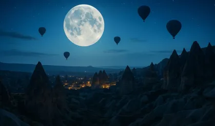 "Kunduz Süper Ay" görsel şölen oluşturdu