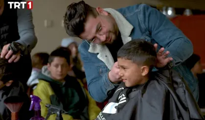 Nevşehirli Kuaför Köylerde Çocukları Ücretsiz Tıraş Ediyor