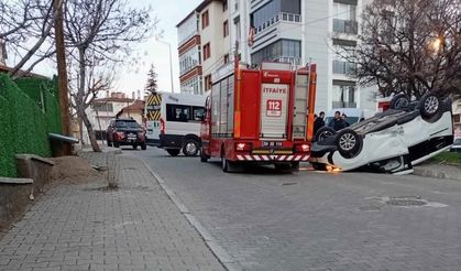 Nevşehir Esentepe’de Maddi Hasarlı Kaza