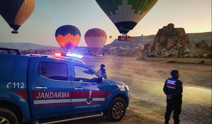 Jandarma’dan Kapadokya Paylaşımı: “Güvenli Turizm İçin Görev Başındayız”