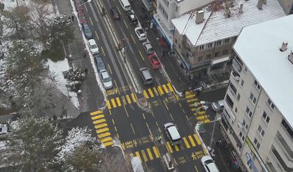 Nevşehir’de Trafik Artık Havadan Dronla Denetleniyor!