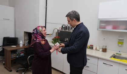 Kapadokya Alan Başkanı Aslanbay’dan Kadın Personele 8 Mart Ziyareti