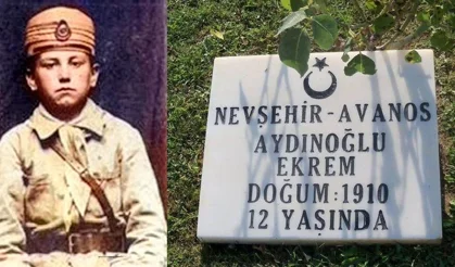 Vatan Uğruna 12 Yaşında Şehit Düşen Nevşehirli Ekrem