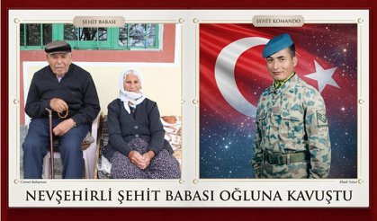 Nevşehirli Şehidin annesi ve babası 3 ay arayla vefat etti