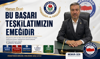 Eğitim-Bir-Sen Nevşehir’de Yetki Gururu