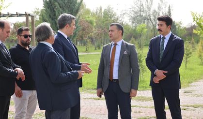 Kapadokya Alan Başkanı Aslanbay Avanos’ta Sahada İnceleme Yaptı