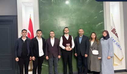 Camlı Köşk Heyetinden Ertaş’a Teşekkür Ziyareti