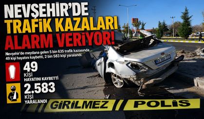2025’in Acı Tablosu: Nevşehir’de 49 Can Kaybı, 2 Bin 583 Yaralı