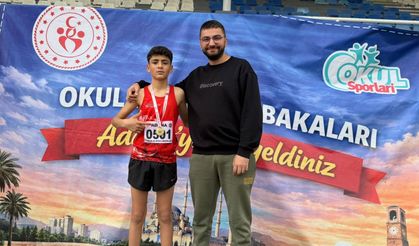 Nevşehirli Genç Atlet Hüseyin Efe Ertaş Türkiye Şampiyonu Oldu