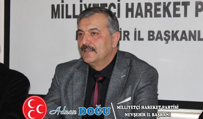 MHP Nevşehir’de İlçe Kongre Takvimi Açıklandı