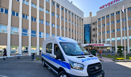 Nevşehir Devlet Hastanesi'ne Yeni Ambulans Hizmete Girdi