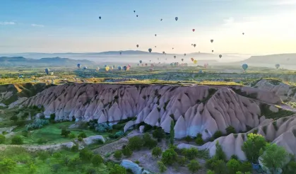 Nevşehir'de yağmur mola veriyor! Sıcaklık artıyor!