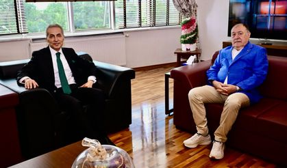 Vali Kök’ten NTSO Başkanı Parmaksız’a İade-i Ziyaret