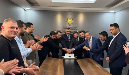 Nevşehir'de AK Gençlerden Bakan Çiftçi’ye Babalar Günü Sürprizi