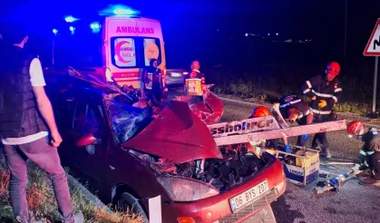Nevşehir'de TIR ile otomobil çarpıştı: 1 ölü
