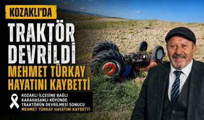 Nevşehir'de Devrilen Traktörün Altında Kalan Sürücü Hayatını Kaybetti