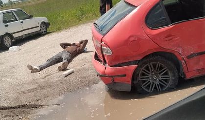 Nevşehir Tepeköy Girişinde Feci Kaza: 2 Otomobil Çarpıştı