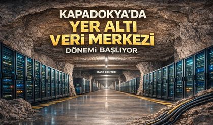 Kapadokya’da Yer Altına Veri Merkezi Kuruluyor