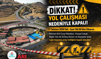 Kayaşehir Giriş ve Çıkış Güzergâhları 1 Gün Trafiğe Kapatılacak