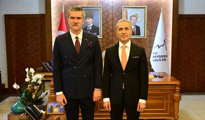 Nevşehir Cumhuriyet Başsavcısı Çalış'tan Vali Kök'e Ziyaret