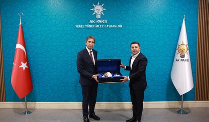 AK Parti Genel Başkan Yardımcısı Demir, Nevşehir Belediye Başkanı Arı’yı Ağırladı