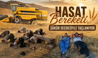 Nevşehir'de Hasat Bereketi, Şükür Secdesi