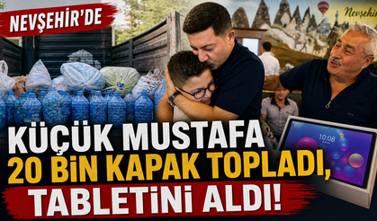 Nevşehirli Mustafa 2 Yılda 20 Bin Kapak Topladı, Hayaline Kavuştu
