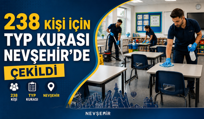 Nevşehir’de 238 Kişilik TYP Kurası Çekildi! Sonuçlar Açıklandı