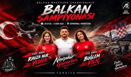 Nevşehirli Güreşçiler Balkan Şampiyonası’nda Milli Formayla Mücadele Edecek