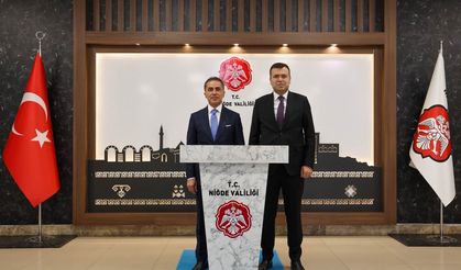 Nevşehir Valisi Kök’ten Niğde Valisi Akmeşe’ye Ziyaret