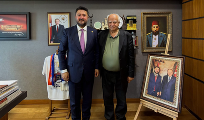 Nevşehir Milletvekili Emre Çalışkan, Eski Milletvekili Faruk Dırık’ı TBMM’de Ağırladı