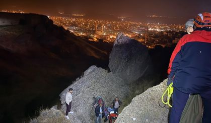 Nevşehir Avanos'ta Elektrikli Bisiklet Kayalıklara Düştü