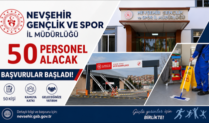Nevşehir’de 50 Temizlik Personeli Alınacak! Başvurular Başladı