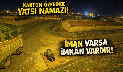Nevşehir’de Yürek Isıtan Görüntü! “İman Varsa İmkân Vardır”