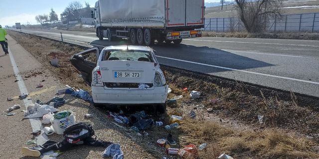Nevşehir'de feci kaza: 1 ölü, 3 yaralı