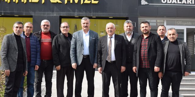 MHP Nevşehir İl Başkanı Doğu Ve Yönetimi Pınarbaşı'nı Ziyaret Etti