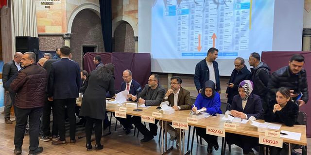 Nevşehir AK Parti'de temayül yoklaması sona erdi