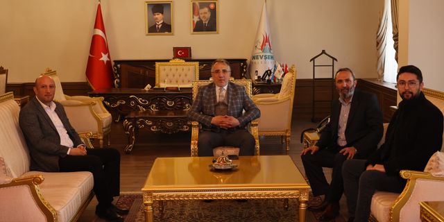 Nevşehir Milletvekili A. Adayı Fatih Uçar'dan Başkan Savran'a Ziyaret