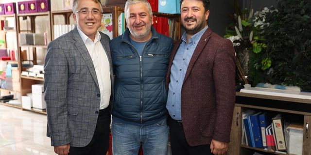 Başkan Savran, Nevşehir Milletvekili adayı Çalışkan ile esnafları ziyaret etti