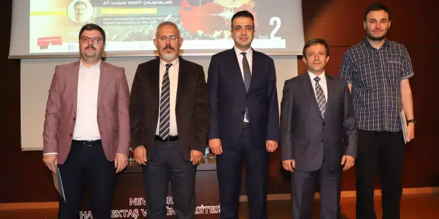 NEVÜ’de Depreme Dayanıklı Yapılar ve Hasar Tespit Çalışmaları Konuşuldu