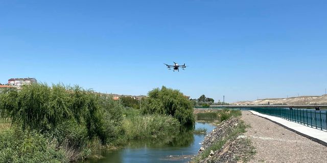 Nevşehir'de İlk: Gülşehir'de dronlar sivrisineklere karşı!