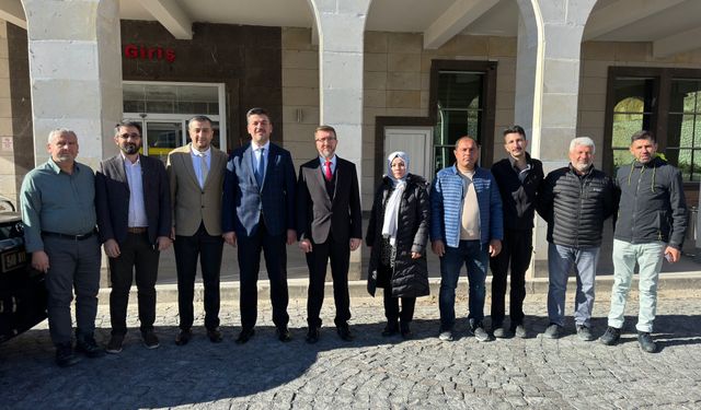 Başkan Aktürk'ten Başhekim Köksal'a hayırlı olsun ziyareti