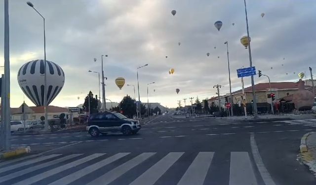 Kapadokya'da sıradan bir gün...