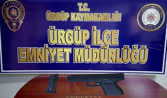 Ürgüp'te trafikte silahla tehdit şüphelileri yakalandı