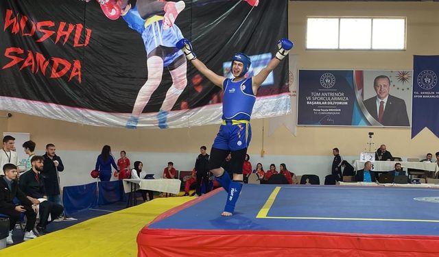 Nevşehirli Kung Fu'cu Türkiye şampiyonu oldu