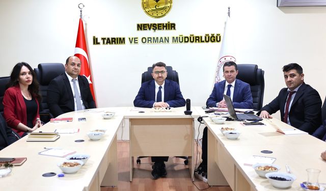 Nevşehir'de 3 yıllık 'tarımsal üretim' planlandı