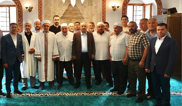 Nevşehir'de Aşağı Beddik Cami ibadete açıldı