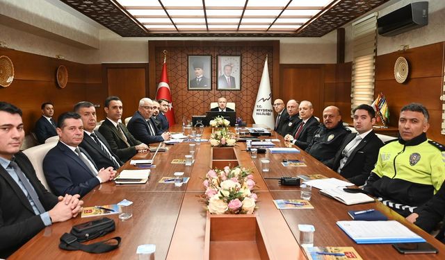 Nevşehir'de 2. Dönem tedbirleri toplantısı yapıldı